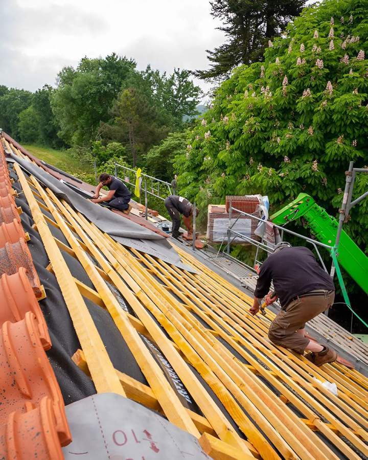 Rénovation de toiture Saint-Médard-d'Excideuil